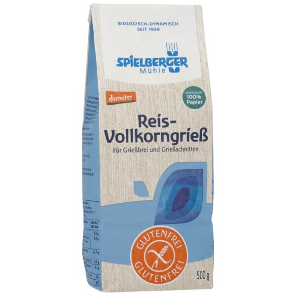 Gris din orez bio FARA GLUTEN Demeter