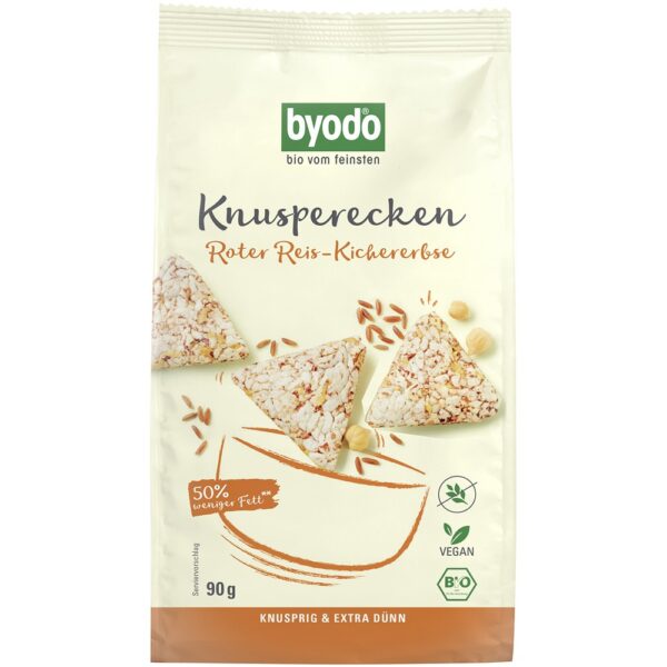 Mini Crackers din orez rosu si naut fara gluten