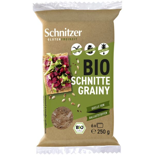 Paine bio cu seminte 6 felii fara gluten