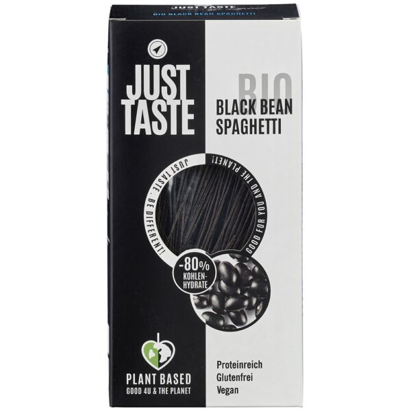 Paste proteice bio spaghete din fasole neagra fara gluten