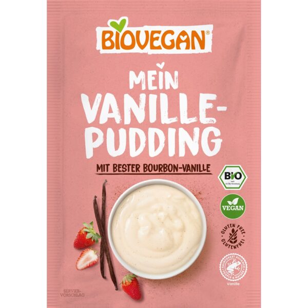 Pudra budinca vanilie bio fara gluten