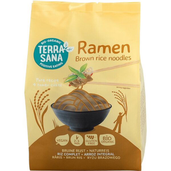 Taitei bio din orez brun fara gluten