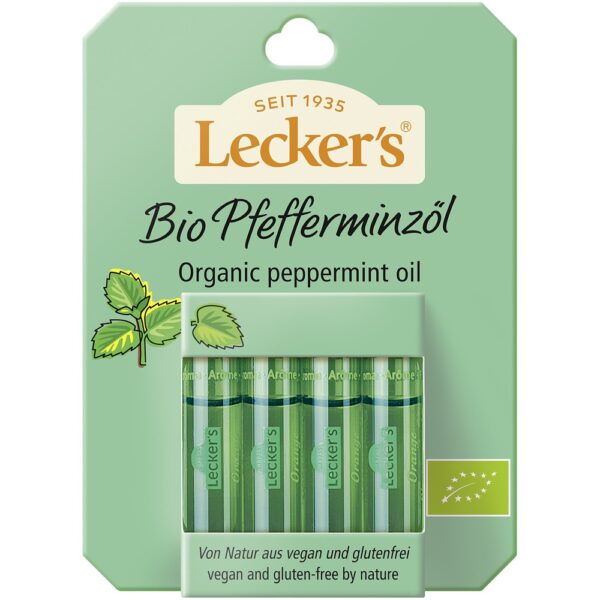 Ulei bio de menta piperata 4x2 ml vegan si fara gluten